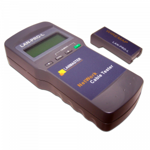 Cable tester with length measurement, one remote identifier