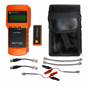Cable tester with length measurement, one remote identifier