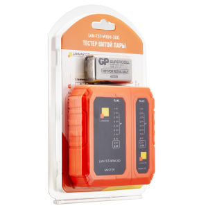 Twisted pair tester with indicators