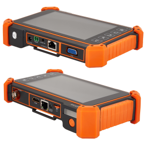 Tester of digital and analog video surveillance systems, touch display 5.4"