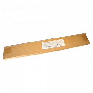 Floor seal for the front side of the basement space of a LANMASTER DCS cabinet mounted on feet