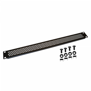 19" ventilation panel xU, black
