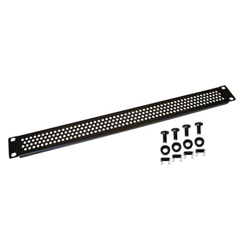 19" ventilation panel xU, black