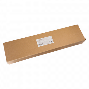 Cable organizer 19" with plastic fingers and cover