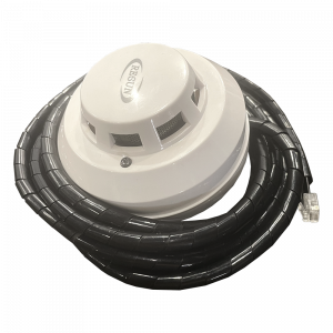 Smoke sensor for PDU with monitoring