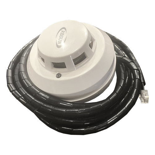 Smoke sensor for PDU with monitoring
