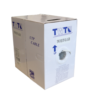 TWT UTP cable, XL series, 4 pair, cat. 5e, LSZH, grey, 305 meters