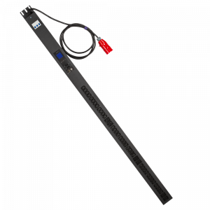 Vertical PDU, 3 phase with MCB, total monitoring RS-485 and IP, 16A / 380V, 6xC19 + 36xC13, 3.0 m power cord, IEC309 plug