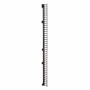 Finger bracket kit for 800 mm wide LANMASTER DCS cabinets, 2 pcs. in the kit, black