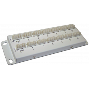 Voice cross panel, parallel connection 2x6