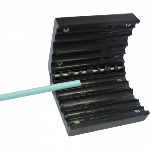 Fiber optic cable jacket longitudinal cutter