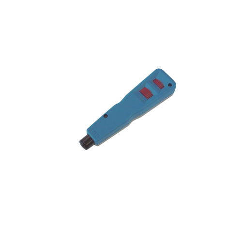 Punchdown impact tool for punching contacts