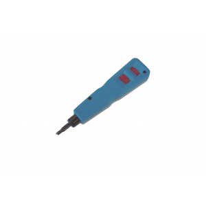 Punchdown impact tool for punching contacts