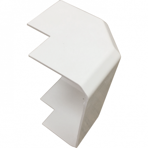 External bend for 120х50 mm trunking, white