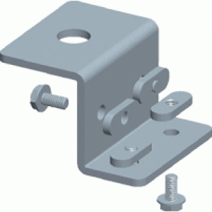 Hanging bracket for aluminum ladder tray