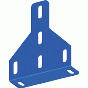 Fixing bracket for steel ladder tray, gray