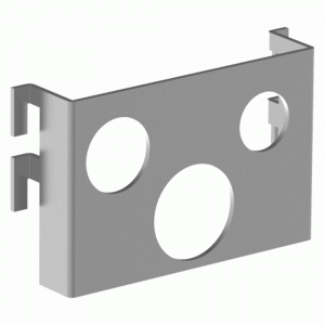 Tube connector plate