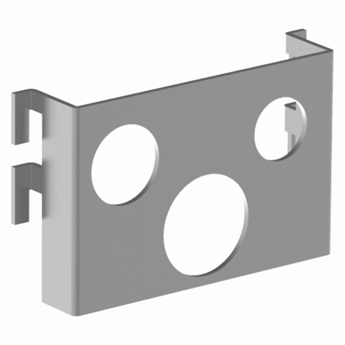 Tube connector plate