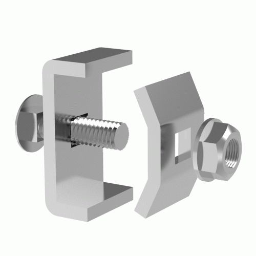 Double splice kit for a tray with 4.0-6.0 mm, 10 pcs.
