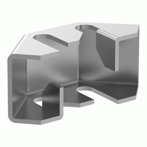 Screwless swivel clamp for a tray with 4.0-6.0 mm wire