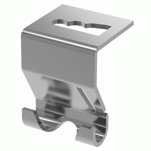 Trapeze hanging clip for up to 300 mm wide tray