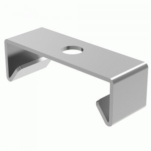 Center hanging bracket for 50 mm wide tray