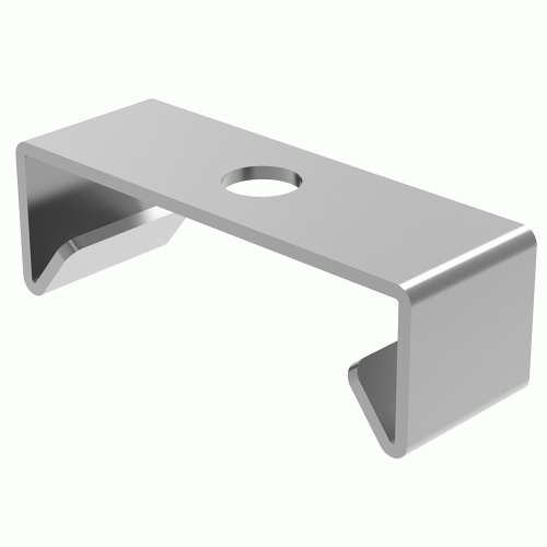 Center hanging bracket for 50 mm wide tray