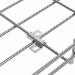 Mounting clamp for a tray with a 4.0-6.0 mm wire