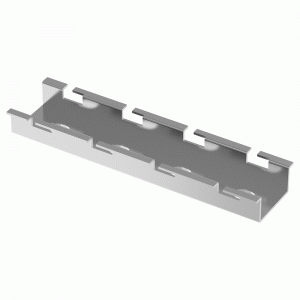Perforated suspension profile