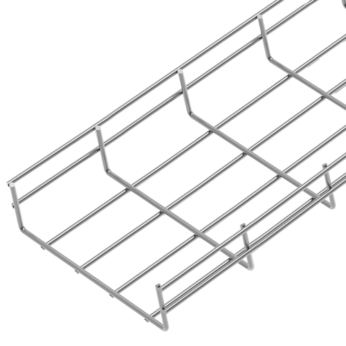 Wire mesh tray, 150 mm height