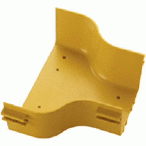 Center reducer for transition from 360 mm tray to 240 mm tray, yellow