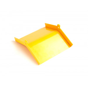 Cover for Fiber tray 45° internal bend, yellow