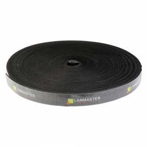 Velcro cable tie LANMASTER, 20 mm wide, 30 m