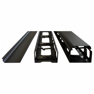 Vertical cable manager for Business cabinets, metal, 2 pcs., black