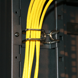 Metal vertical cable hanger ring for Business series cabinets
