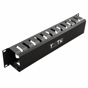 19" cable manager with cover