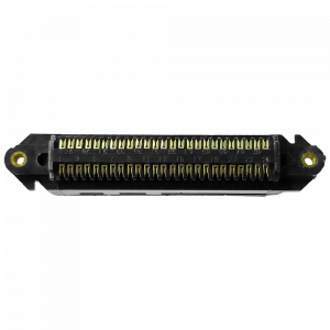 TELCO connector for crimping, 25 pairs, 90 degrees