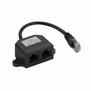 Y-Adapter, 2 Ethernet jacks
