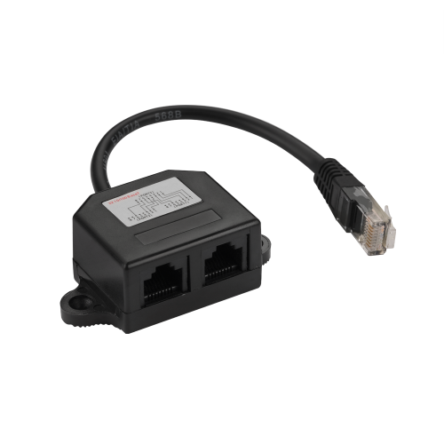 Adapter, 2 Ethernet jacks