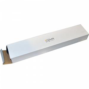 LANMASTER wall mount patch panel with front access to termination blocks, 12 port, UTP, cat. 5E