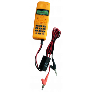 Mini handset for testing phone lines