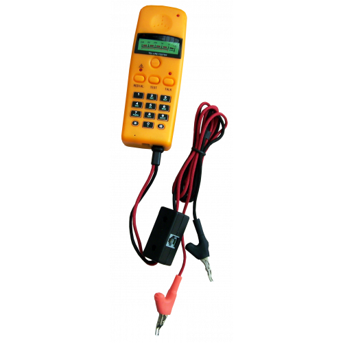 Mini handset for testing phone lines