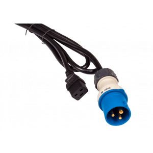 Power cord C20-I309, male, 3х2.5, 220V, 16А, 2.5 meter