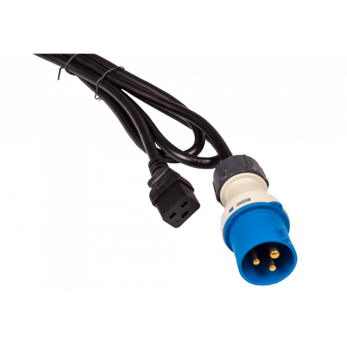 Power cord C20-I309, male, 3х2.5, 220V, 16А, 2.5 meter