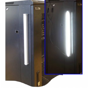 Light-emitting diode (LED) 19" luminaire with magnetic mount, 3,6W, 3 m power cord