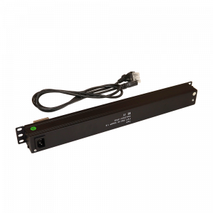 19" power distribution unit, 10А, 8 Schuko sockets