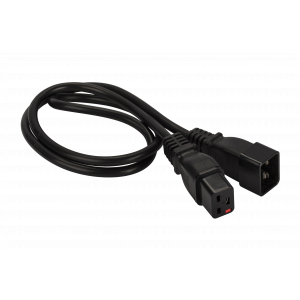 Power cord with lock, C19-C20, 3х1.5, 220V, 16A