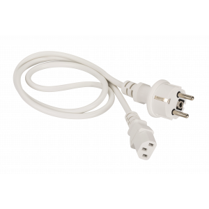 Power cord, C13-Schuko, straight, 3х0.75, 220V, 10A
