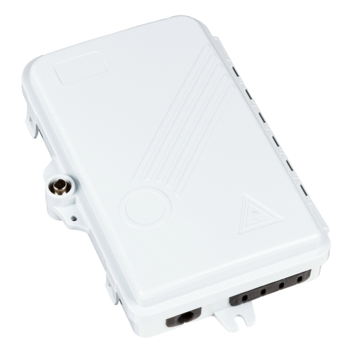 4-fiber wall-mounted distribution box, outdoor, IP65