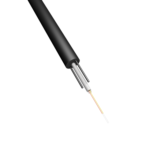 Outdoor fiber optics cable, unarmored, GYXY type